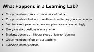 Establishing a Culture of Learning (10)